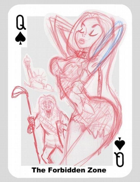 queen playing card