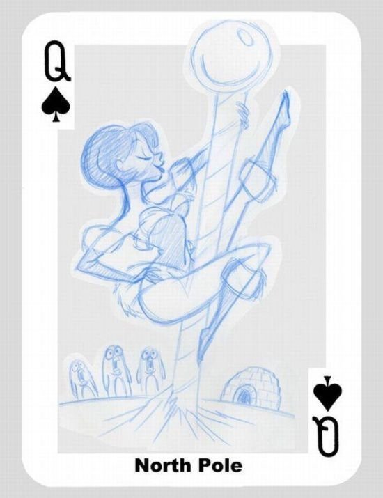 queen playing card