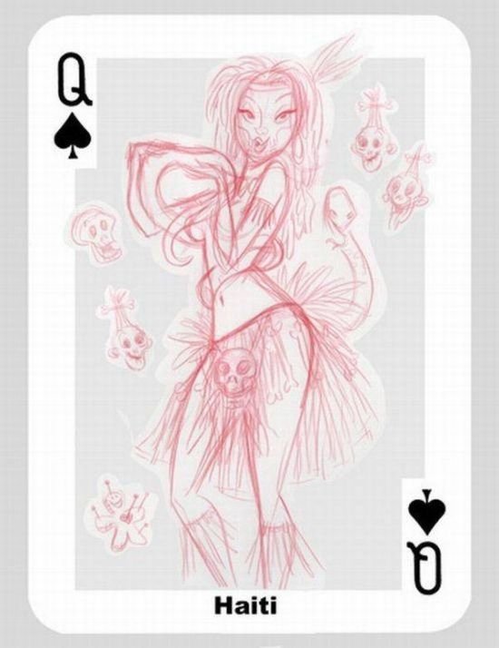 queen playing card