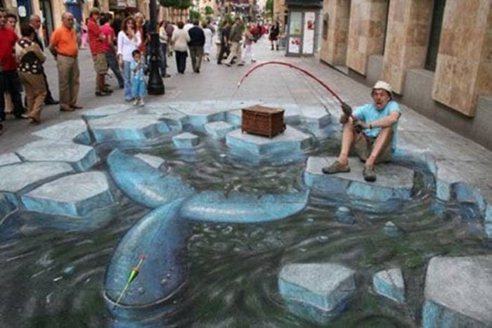 3D street art