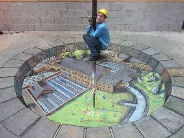 3D street art