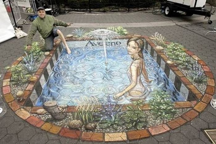 3D street art