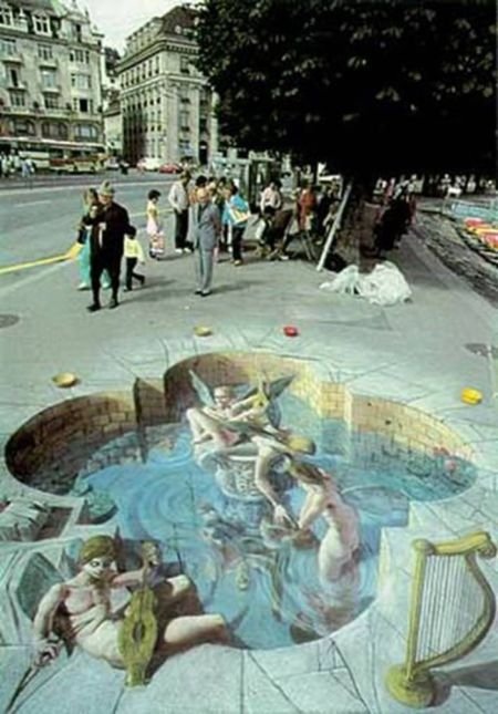 3D street art