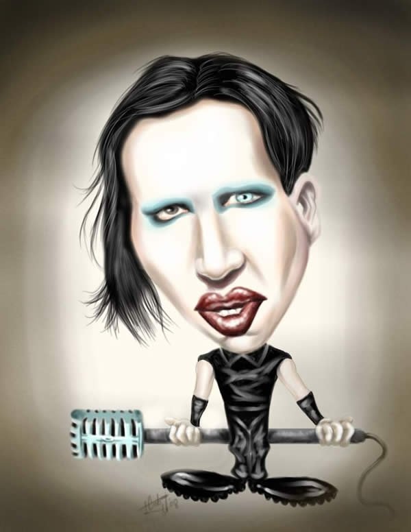 celebrity caricature