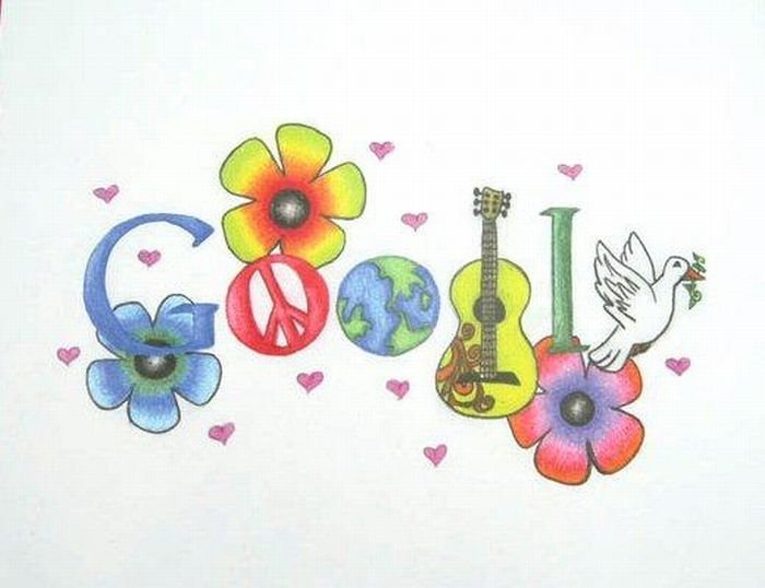 google logo by kids