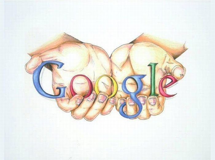 google logo by kids