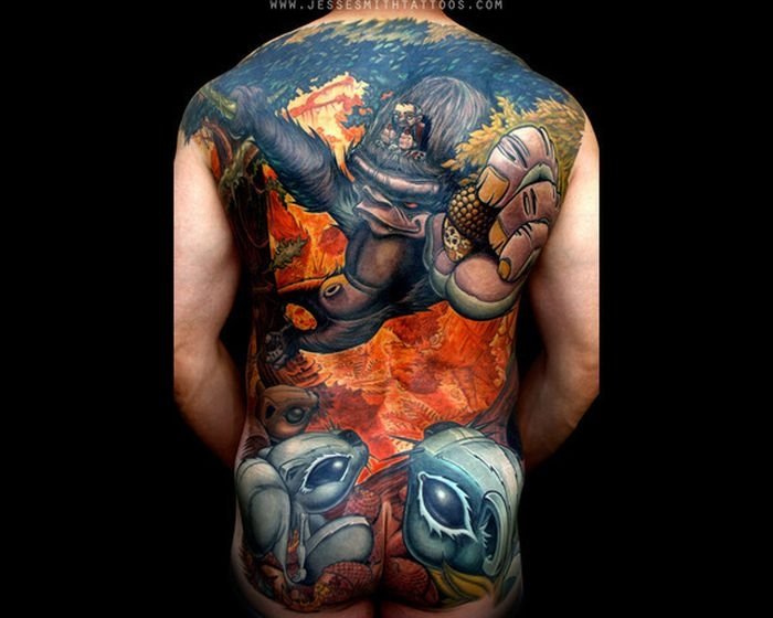 Tattoos by Jesse Smith