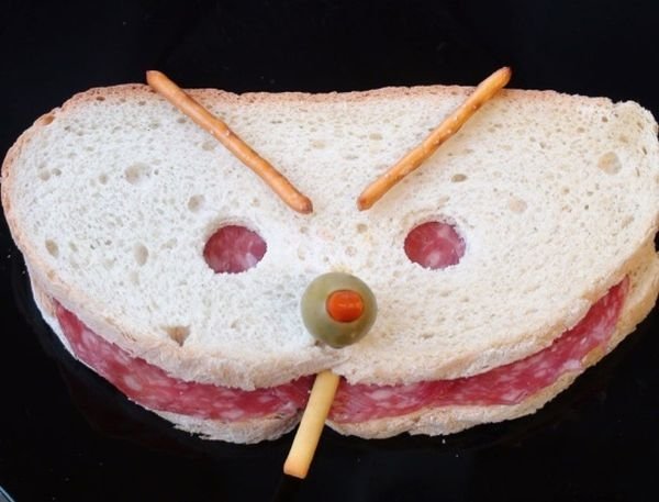 art from sandwiches