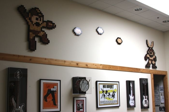 8-Bit wood art by Jeff Swenty