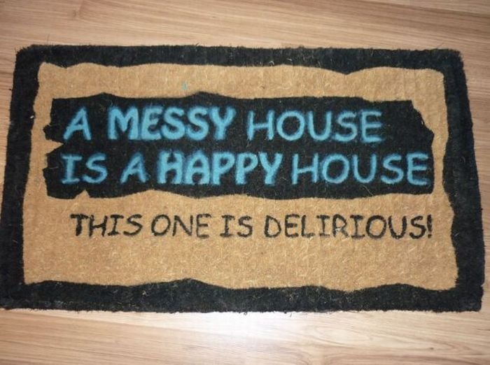 house entrance doormat