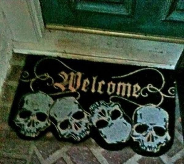 house entrance doormat