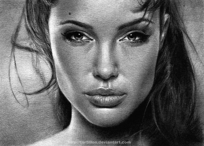 pencil drawing portrait