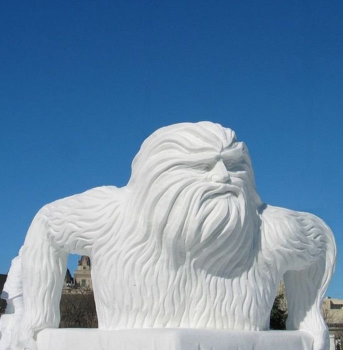 snow sculpture