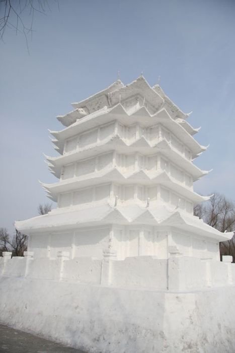 snow sculpture