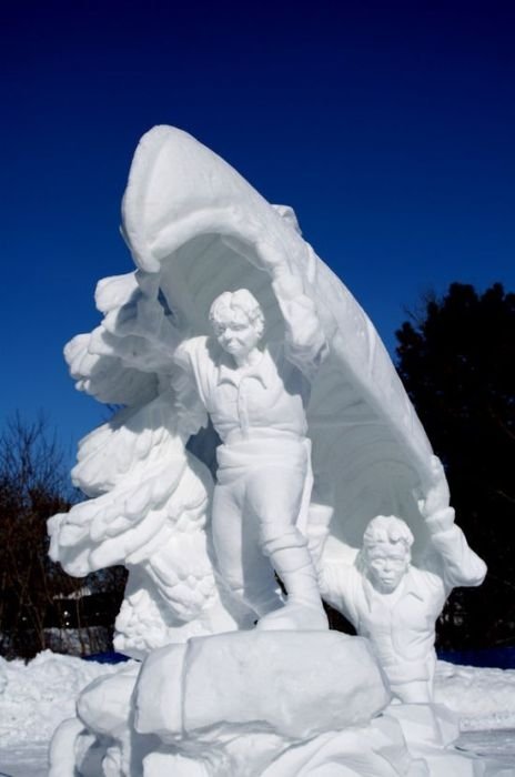 snow sculpture