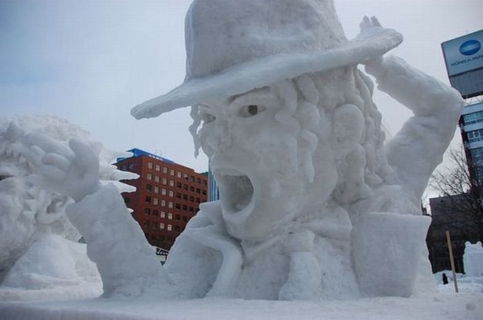 snow sculpture