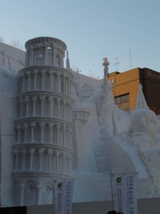 snow sculpture