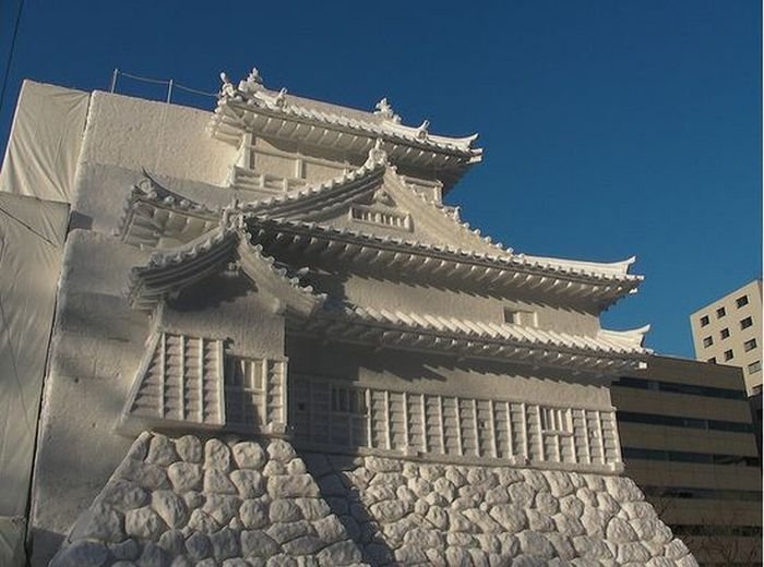 snow sculpture