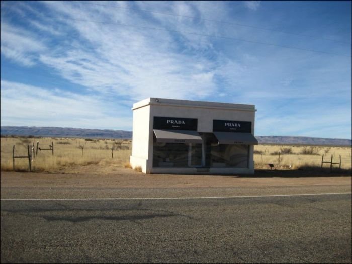 Prada Marfa by Michael Elmgreen and Ingar Dragset