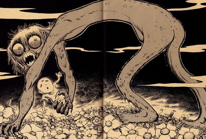 Gothic illustrations by Tatsuya Morino