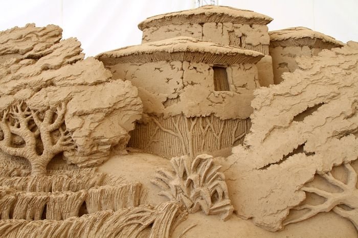 The Sand Museum in Tottori, Japan