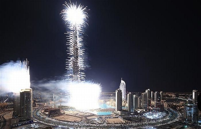 new year 2011 fireworks around the world