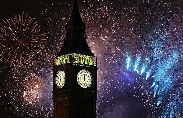 new year 2011 fireworks around the world