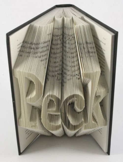 Book Origami by Isaac Salazar