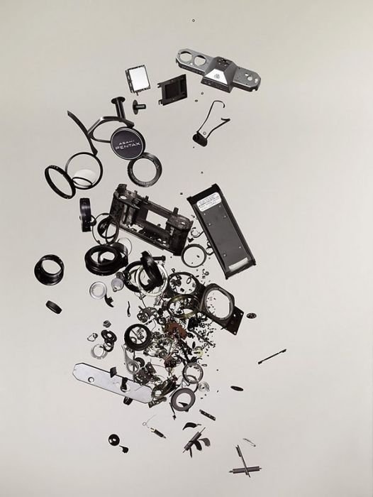 Disassembled objects by Todd McLellan