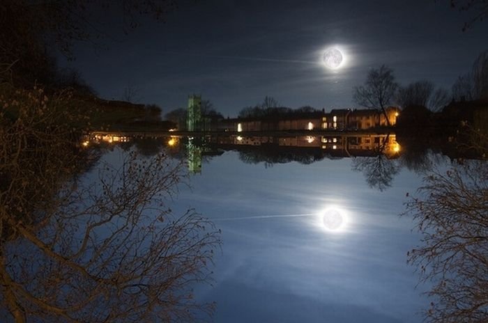 reflection in water