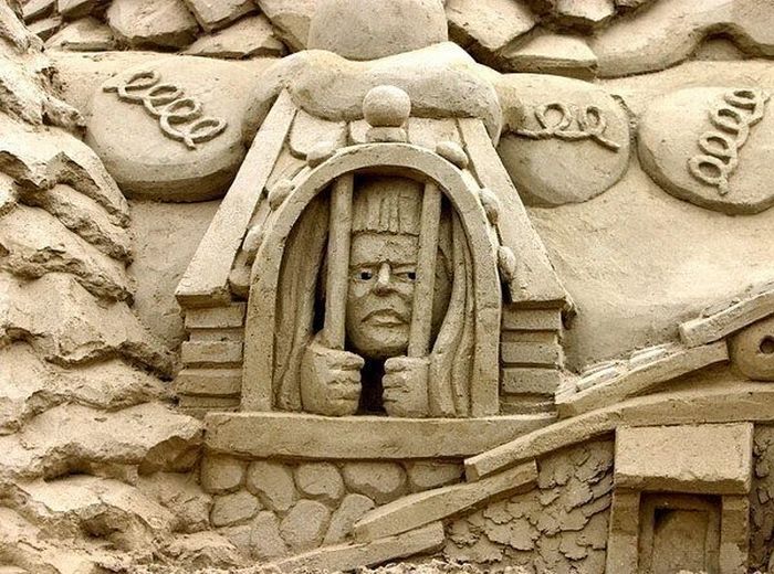 sand sculpture