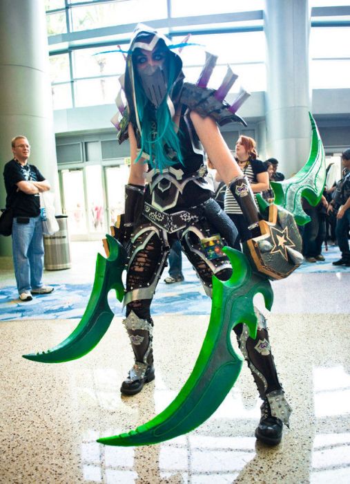 BlizzCon 2011 girl costume