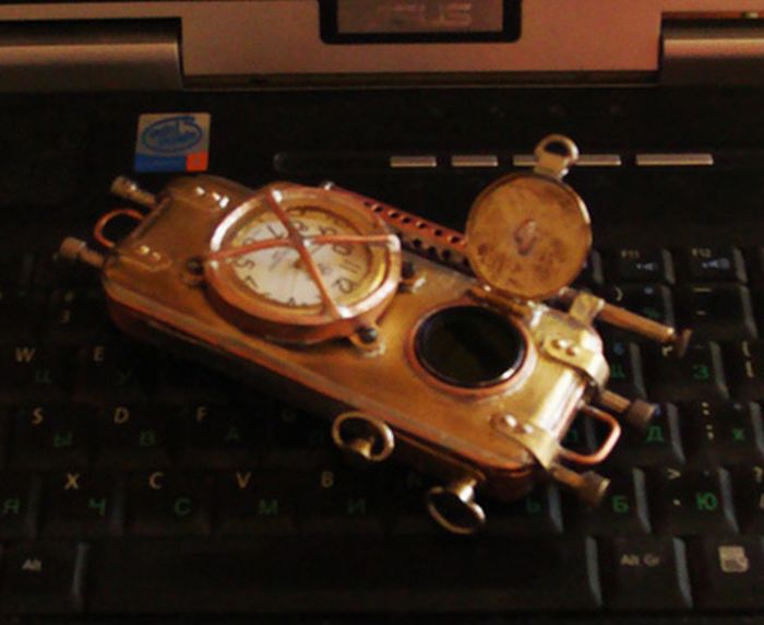 steampunk cell phone