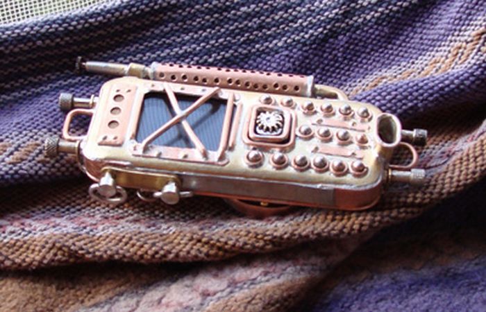 steampunk cell phone