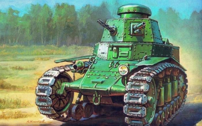 tank drawing