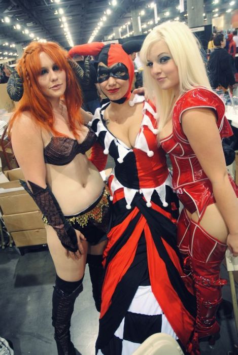 Cosplay girls, Phoenix Comic-Con 2012, Arizona, United States