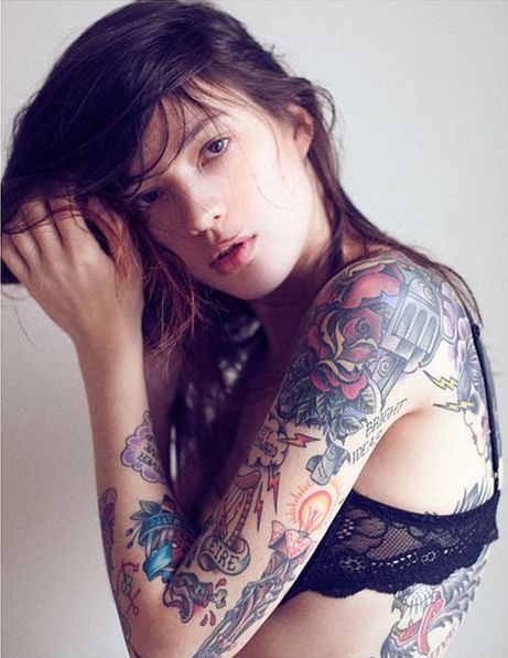 tattoo girl