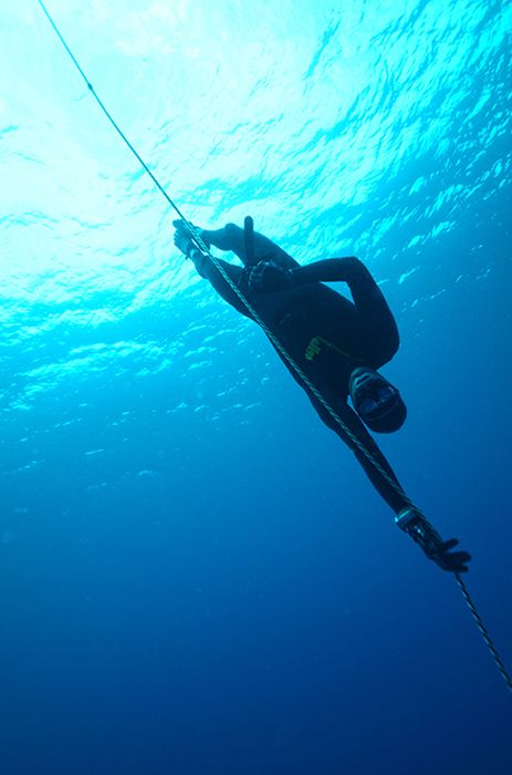 One Ocean One Breath freediving collaboration by Eusebio And Christina Saenz De Santamaria