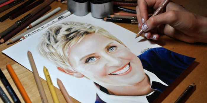 Photorealistic portraits by Heather Rooney