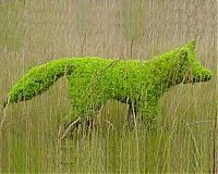 Art & Creativity: green statues