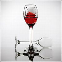 Art & Creativity: glass and wine art