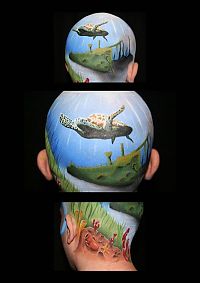 Art & Creativity: art on your head