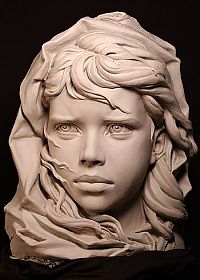 Art & Creativity: sculpture portraits