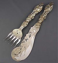 Art & Creativity: old silver cutlery