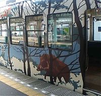 Art & Creativity: street art graffiti on trains