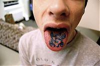 Art & Creativity: tongue tattoo