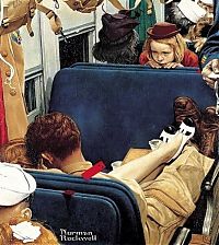 Art & Creativity: Retro photography paintings by Norman Rockwell