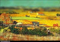 Art & Creativity: Vincent Van Gogh's painting with tilt-shift effect