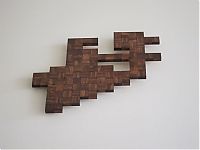 Art & Creativity: 8-Bit wood art by Jeff Swenty