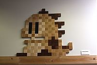 Art & Creativity: 8-Bit wood art by Jeff Swenty